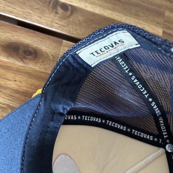 TECOVAS Trucker Hat Cap One Size Mesh Logo South Congress Austin Texas USA - Picture 9 of 11